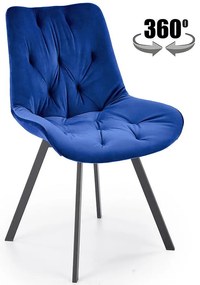 Stolička K519 námornícka modrá