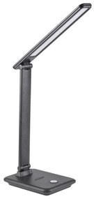 Polux LED Stmievateľná dotyková stolná lampa VINTO LED/9W/230V čierna SA1582