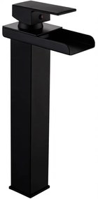 Mexen Hydra, vysoká umývadlová batéria, čierna, 744910-70