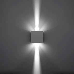 Nástenné LED svietidlo Luca, 1x LED 6w, 3000k, w