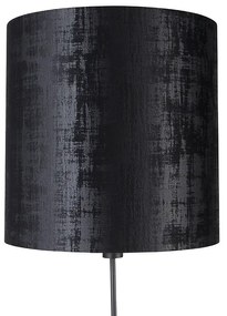 Stojacia lampa čierna tienidlo čierna 40 cm nastaviteľná - Parte