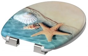 Schütte 82196 - WC sedátko BEACH s funkciou SoftClose, duroplast