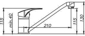 Drez Sinks Compact 760 + batéria Pronto CR