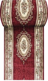 DY Exkluzívny koberec 04 – červený – 100 cm Rozmer: 120 cm