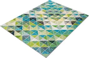 Koberec Agnella Funky Top Super Tas tyrkysový