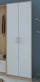 Policová skriňa Vincent, dub sonoma/biela%