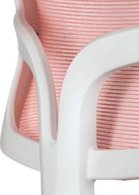 Detská otočná stolička ružová KA-C801 PINK