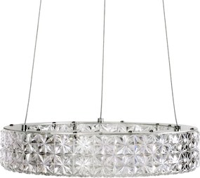 Toolight Toolight, LED závesné osvetlenie 28cm, 12W, 4000K, MS003-CP, chrómová, OSW-09613