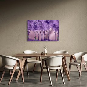 Obraz - Jelene v magickom lese (90x60 cm)