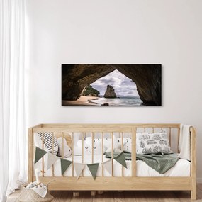 Obraz z jaskyne, Nový Zéland (120x50 cm)
