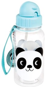 Svetlomodrá tritanová detská fľaša 500 ml Miko the Panda – Rex London