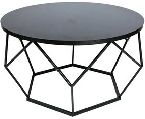 Konferenčný stolík DIAMOND 40x70 cm čierna