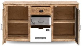 furniture-nabytek.cz - Masívny príborník Pune z mangového dreva, lakovaný, prírodná farba