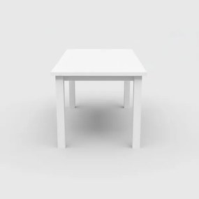 Rozkladací jedálenský stôl LIAM biely