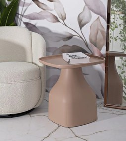 Konferenčný stolík Gea 50 cm pudrovo ružový