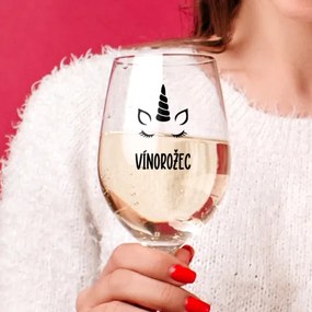 Číry pohár na víno 450ml - Vínorožec