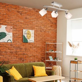 Bodové svietidlo KLARA 3xE14/40W/230V chróm