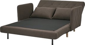 Sconto Pohovka STANDA tmavohnedá