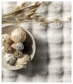 Biely prateľný koberec 150x230 cm Bubble White – Mila Home