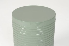 Kovový okrúhly odkladací stolík ø 25 cm Sven – White Label