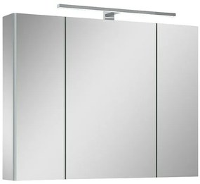 Riva Vulcano Zrkadlová skrinka s LED osvetlením, 61,8 × 80,6 × 13 cm