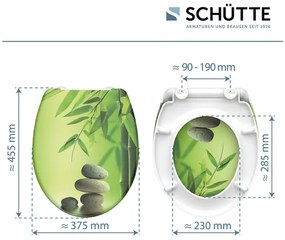 Schütte WC sedadlo z duroplastu (Green Garden)  (100335933)