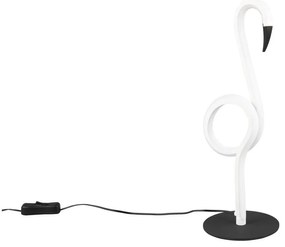 Biela LED stolová lampa (výška 35 cm) Ingo – Trio