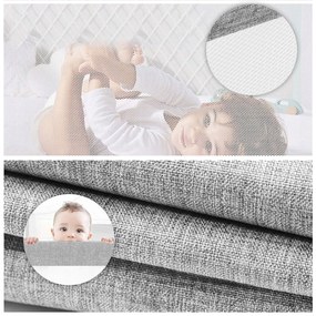 EcoToys Zábrana na posteľ 180 cm detská zábrana ECOTOYS