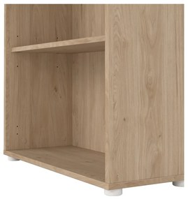 Knižnica v dekore duba v prírodnej farbe 80x205 cm Sign – Tvilum