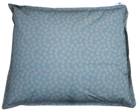 Sedací vankúš na zem LAZY BAG 150x125 cm modrý