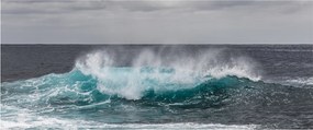 Obraz - Vlny v oceáne (120x50 cm)