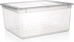 Keeeper Úložný box s vekom BEA Clearbox 18L, 39 x 35,5 x 18 cm
