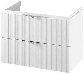 Cersanit S1015-004 - Závesná kúpeľňová skrinka pod umývadlo TIRSO 80x45 cm biela