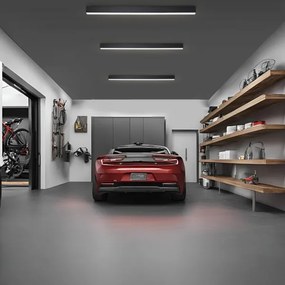 Brilagi - LED Kúpeľňové stropné svietidlo SLEEKLINE LED/40W/230V čierne IP44