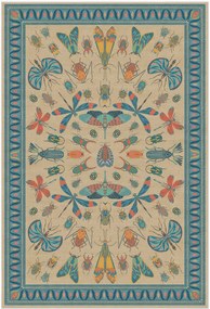 Umývateľný koberec Flutterby by Iris Apfel