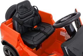 Elektrické autíčko Land Rover Defender oranžové