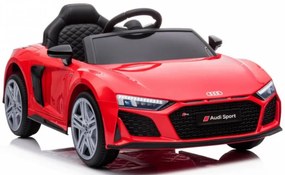 RAMIZ ELEKTRICKÉ AUTÍČKO AUDI R8 LIFT  - ČERVENÁ - 2x35W - 12V7Ah - 2022