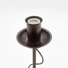 Stolná lampa ANTON 1xE14/60W/230V bronzová