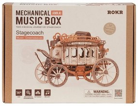 RoboTime 3D skladačka s hudobnou skrinkouDostavník