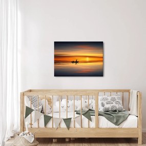 Obraz - plavba na loďke (70x50 cm)