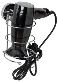 WENKO 20896100-Držiak na fén VACUUM-LOC MILAZZO 12x17 cm lesklý chróm