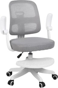 Detská rastúca stolička Neoseat JUNI 013 — látka, sivá