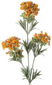 Dekoratívna kvetina 77 cm, kvet 7 cm, oranžová