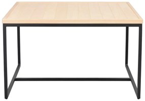 Konferenčný stolík s doskou z dubového dreva v prírodnej farbe ø 80 cm Deerfield – Rowico