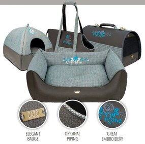 Pelech pre psa Blue Rose (M)