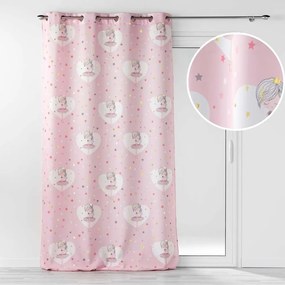 Ružový detský záves 140x260 cm Petite Etoile – douceur d'intérieur