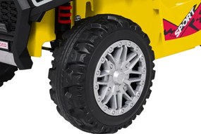 Elektrická štvorkolka Quad Sport TX 4 × 4 žltá