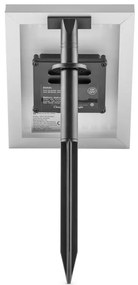 Blumfeldt Schönbrunn, solárna fontána, guľovitá, LED, 20 l/h, čadič