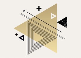 Obraz - Geometrické tvary N⁰4 (70x50 cm)