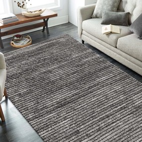 Minimalistický koberec hnedej farby Dĺžka: 60 cm | Šírka: 100 cm